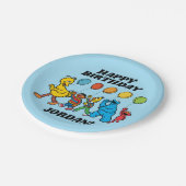 Sesamstraat Vrienden | Partijballonnen Papieren Bordje (Gekanteld)