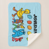 Sesamstraat Vrienden | Partijballonnen Sherpa Deken (Voorkant)