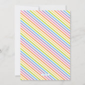 Sesamstraat Vrienden Pastel | 1e verjaardag foto Kaart (Achterkant)