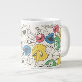 Sesamstraat Vrienden |  patroon met grote kop (Voorkant rechts)