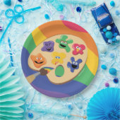 Sesamstraat Vrienden Rainbow Art Party Papieren Bordje (Feest)