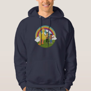  Sesamstraat Vrienden Rainbow Hoodie