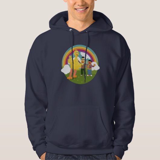  Sesamstraat Vrienden Rainbow Hoodie (Voorkant)