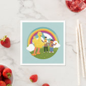  Sesamstraat Vrienden Rainbow Servet (Insitu)