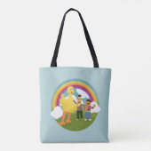 Sesamstraat Vrienden Rainbow Tote Bag (Achterkant)