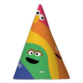 Sesamstraat Vrienden Regenboog Feesthoedjes (Rechts)