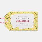 Sesamstraat Vrienden Regenboog Gift Label Cadeaulabel (Achterkant Horizontaal)