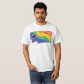 Sesamstraat Vrienden Regenboog T-shirt (Voorkant volledig)