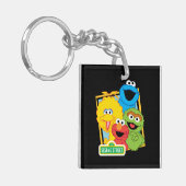 Sesamstraat Vrienden Sleutelhanger (Voorkant Links)