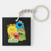 Sesamstraat Vrienden Sleutelhanger (Achterkant)