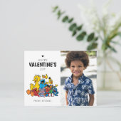 Sesamstraat Vrienden Valentijnsdag Briefkaart (Staand voorkant)