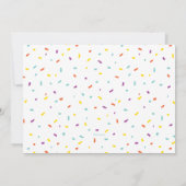 Sesamstraat Vrienden Verjaardagsballonnen nemen ee Kaart (Achterkant)