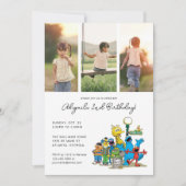 Sesamstraat Vrienden | Verjaardagsfoto Kaart (Voorkant)