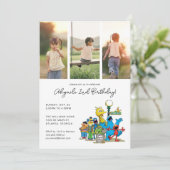 Sesamstraat Vrienden | Verjaardagsfoto Kaart (Staand voorkant)