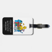 Sesamstraat Vrienden Wachten Bagagelabel (Achterkant horizontaal)