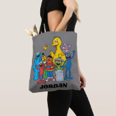 Sesamstraat Vrienden Wachten Tote Bag (Dichtbij)