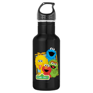 Sesamstraat Vrienden Waterfles