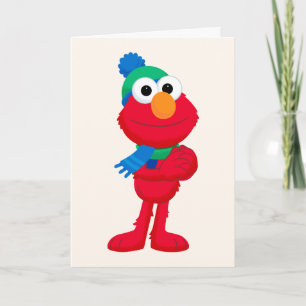 Sesamstraat   Winter Elmo Kaart