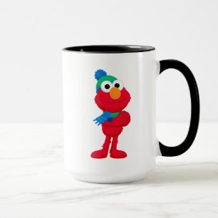 Sesamstraat   Winter Elmo Mok