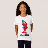 Sesamstraat | Winter Elmo T-shirt (Voorkant volledig)