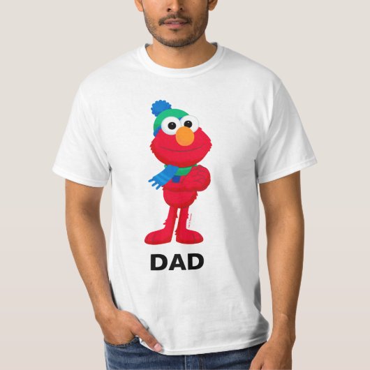 Sesamstraat | Winter Elmo T-shirt (Voorkant)