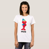 Sesamstraat | Winter Elmo T-shirt (Voorkant volledig)