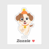 Sesamstraat | Winter Tango Sticker (Vel)