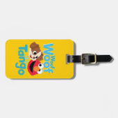 Sesamstraat | Wof Wof Woof Het is Tango & Elmo Bagagelabel (Voorkant horizontaal)