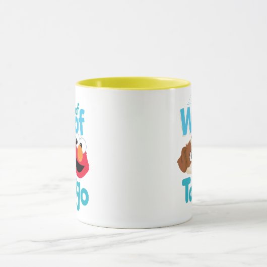 Sesamstraat | Wof Wof Woof Het is Tango & Elmo Mok (Midden)