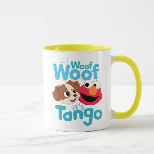 Sesamstraat | Wof Wof Woof Het is Tango & Elmo Mok (Rechts)
