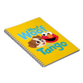 Sesamstraat | Wof Wof Woof Het is Tango & Elmo Notitieboek (Rechterzijde)