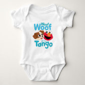 Sesamstraat | Wof Wof Woof Het is Tango & Elmo Romper (Voorkant)