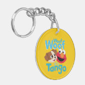 Sesamstraat | Wof Wof Woof Het is Tango & Elmo Sleutelhanger (Voorkant Links)