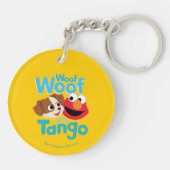 Sesamstraat | Wof Wof Woof Het is Tango & Elmo Sleutelhanger (Achterkant)