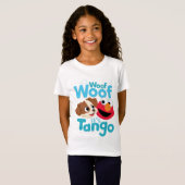 Sesamstraat | Wof Wof Woof Het is Tango & Elmo T-shirt (Voorkant volledig)