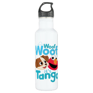 Sesamstraat   Wof Wof Woof Het is Tango & Elmo Waterfles