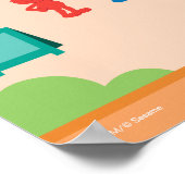 Sesamstraat | Zoo Scene Poster (Hoek)