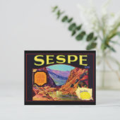 Sespe Lemons Briefkaart (Staand voorkant)