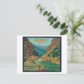 Sespe Oranje LabelFillmore, CA Briefkaart (Staand voorkant)