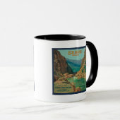 Sespe Oranje LabelFillmore, CA Mok (Voorkant rechts)