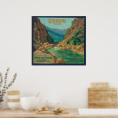 Sespe Oranje LabelFillmore, CA Poster (Keuken)