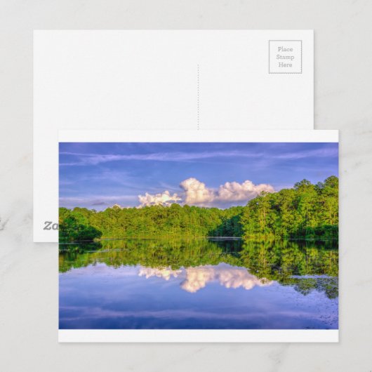 Sesqui Lake Briefkaart (Voorkant / Achterkant)