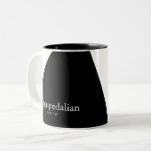 Sesquipedalian Coffee-Mok Tweekleurige Koffiemok (Voorkant links)