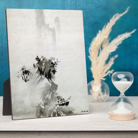 Sesshu Toyo Haboku - Landschap Sansui Fotoplaat (Zijkant)