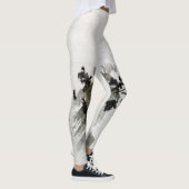 Sesshu Toyo Haboku - Landschap Sansui Leggings (Rechts)