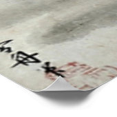 Sesshu Toyo Haboku - Landschap Sansui Poster (Hoek)