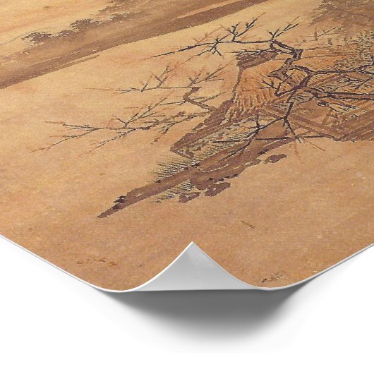 Sesshu Toyo Landscape of Four Seasons - Spring Poster (Hoek)