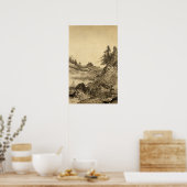 Sesshu Toyo Winter Landscape. Poster (Keuken)