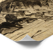 Sesshu Toyo Winter Landscape. Poster (Hoek)