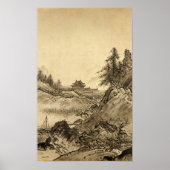 Sesshu Toyo Winter Landscape. Poster (Voorkant)